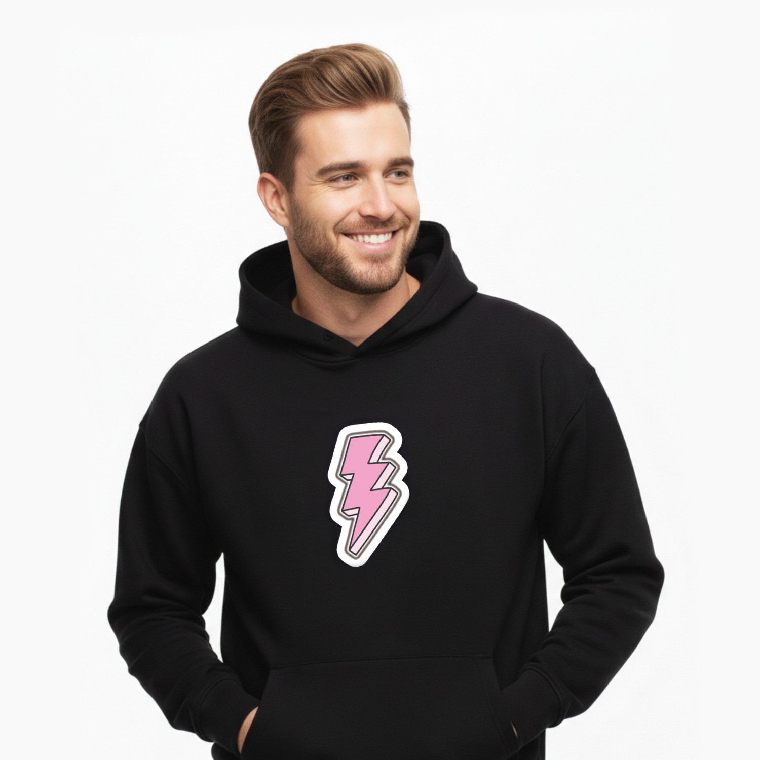 Sweatshirt Shirt Power From Cotton Egyptian Printed Modern