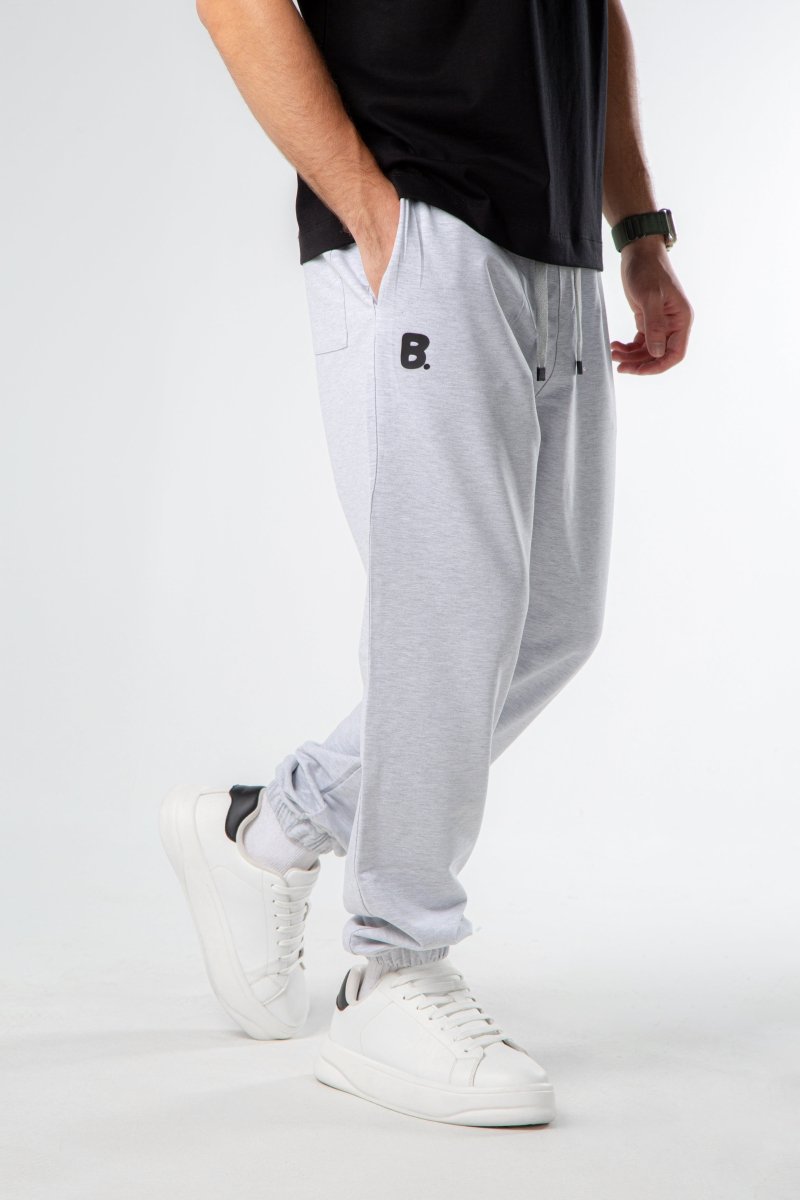 WASHED JOGGER WAIST PANTS - ICE Gary