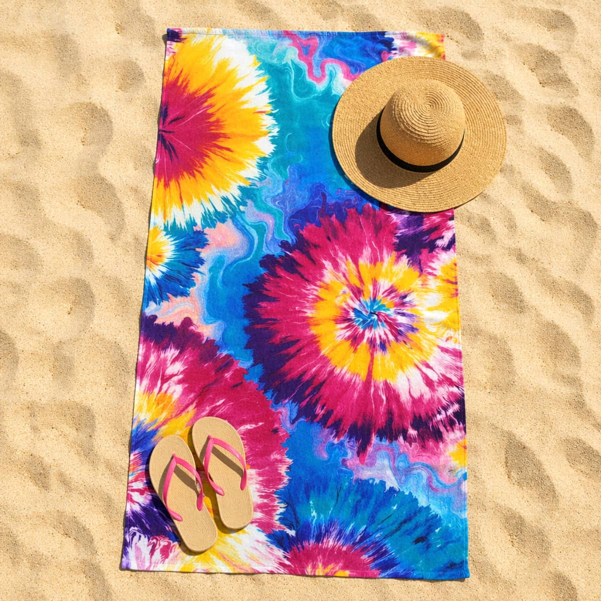 Towel Cotton Printed Digital Pleasant