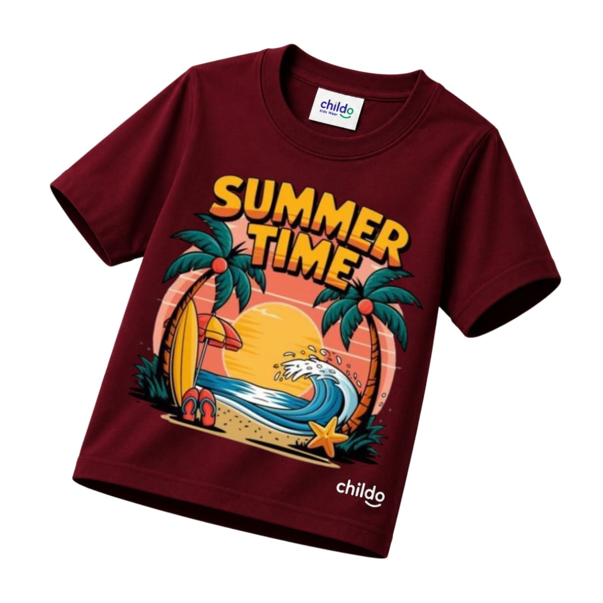 T-Shirt Summer Boys Summer Time